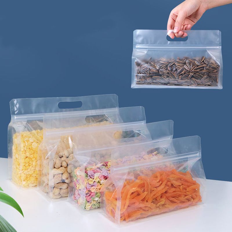 50 Pieces Landscape Side Gusset Self-Stand  Ziplock Pouch