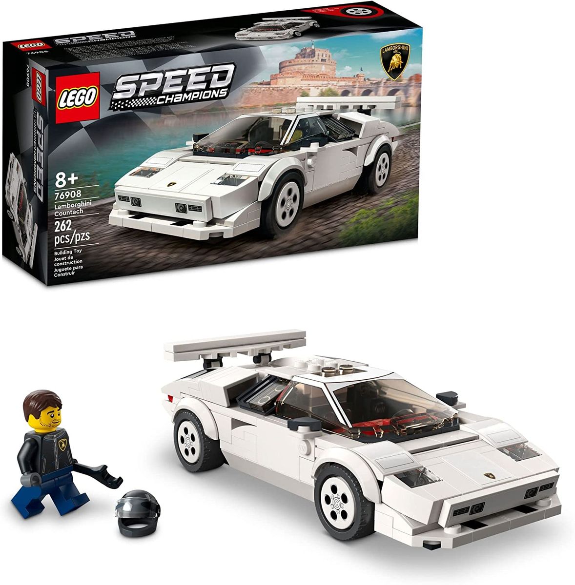 Lamborghini Countach 76908 Building Set (262 Pieces)