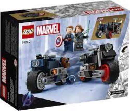 Widow & Captain America Motorcycles 76260 Buildable