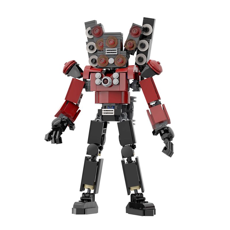 BuildMoc Skibidi Toilet Building Block Set Camerman For Speakerman Titaned