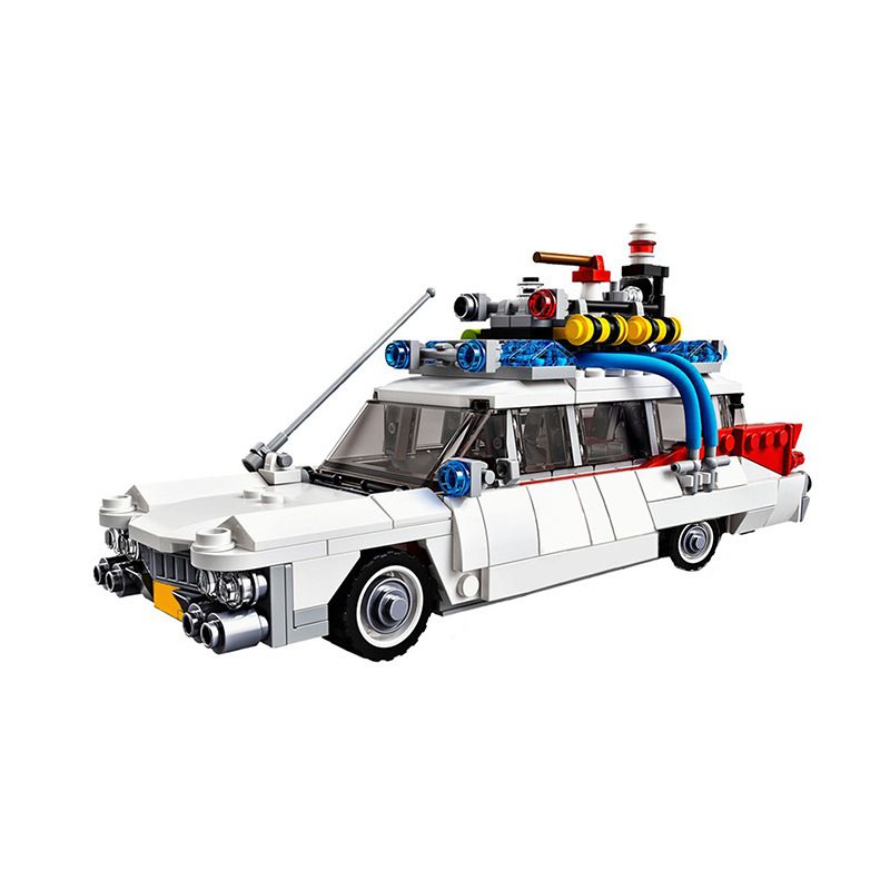MOC 30590 Ecto1 Ghost Expendable Movie Busters Rally Car Vehicle 1984 Building