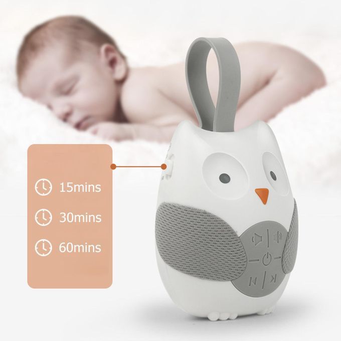 Baby Sleep Sensor Toy Owl White Noise Music Player