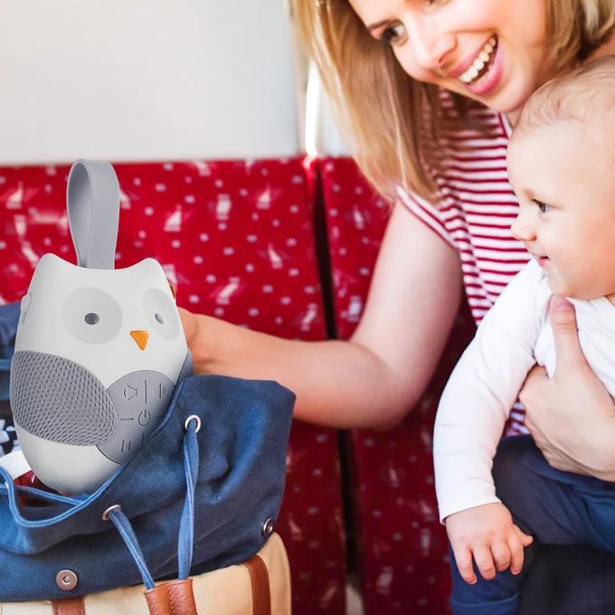 Baby Sleep Sensor Toy Owl White Noise Music Player