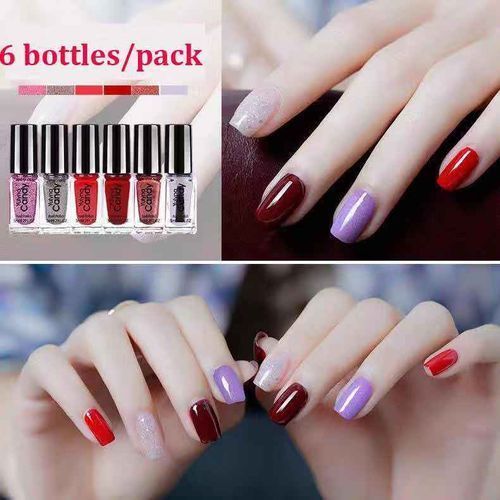 6 In 1 Nail Polish Set