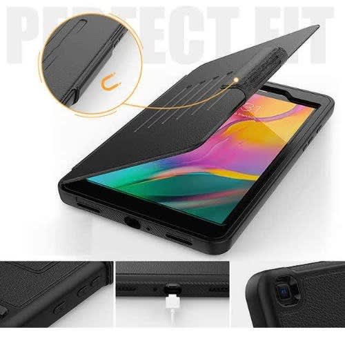 Rugged Full Body Leather Shockproof With Magnetic Stand Pencil Holder Case For Ipad 10.2