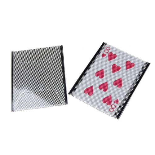 2pcs Illusion Change Manga Funny Tricks Props