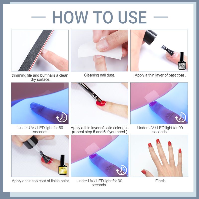 6 Colors Solid Cream Nail Varnish Pudding Palette