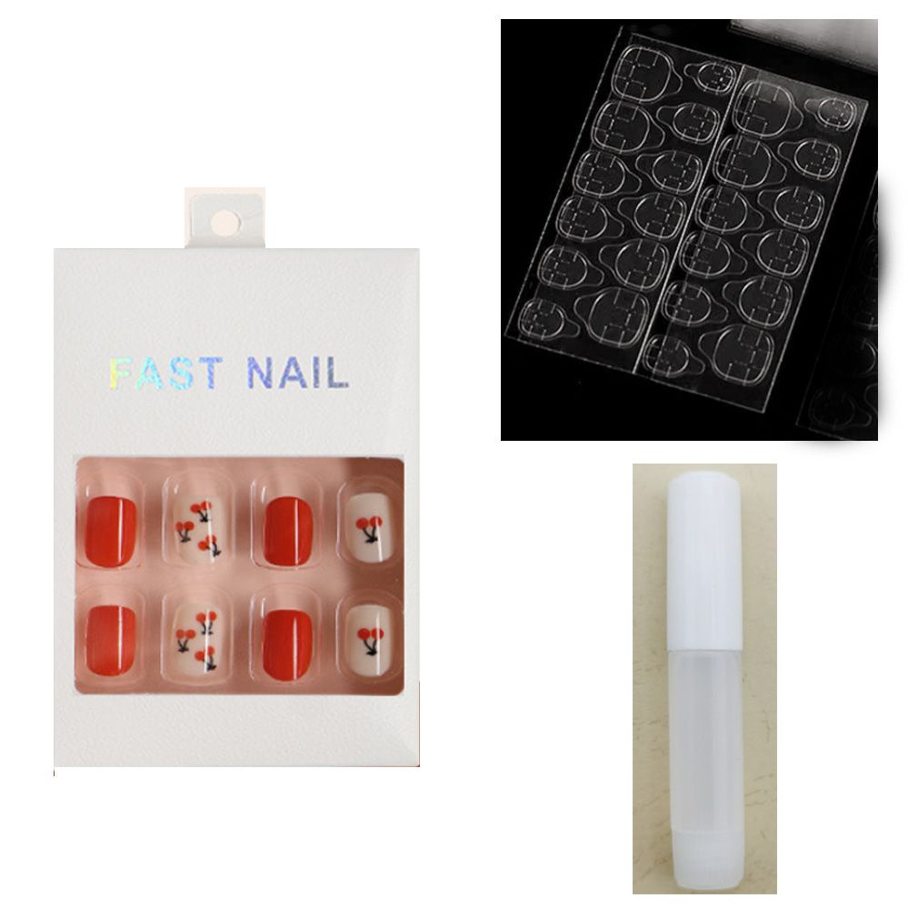Premium Nail Art 24pcs/set Women's Fake Nails Press On Nails