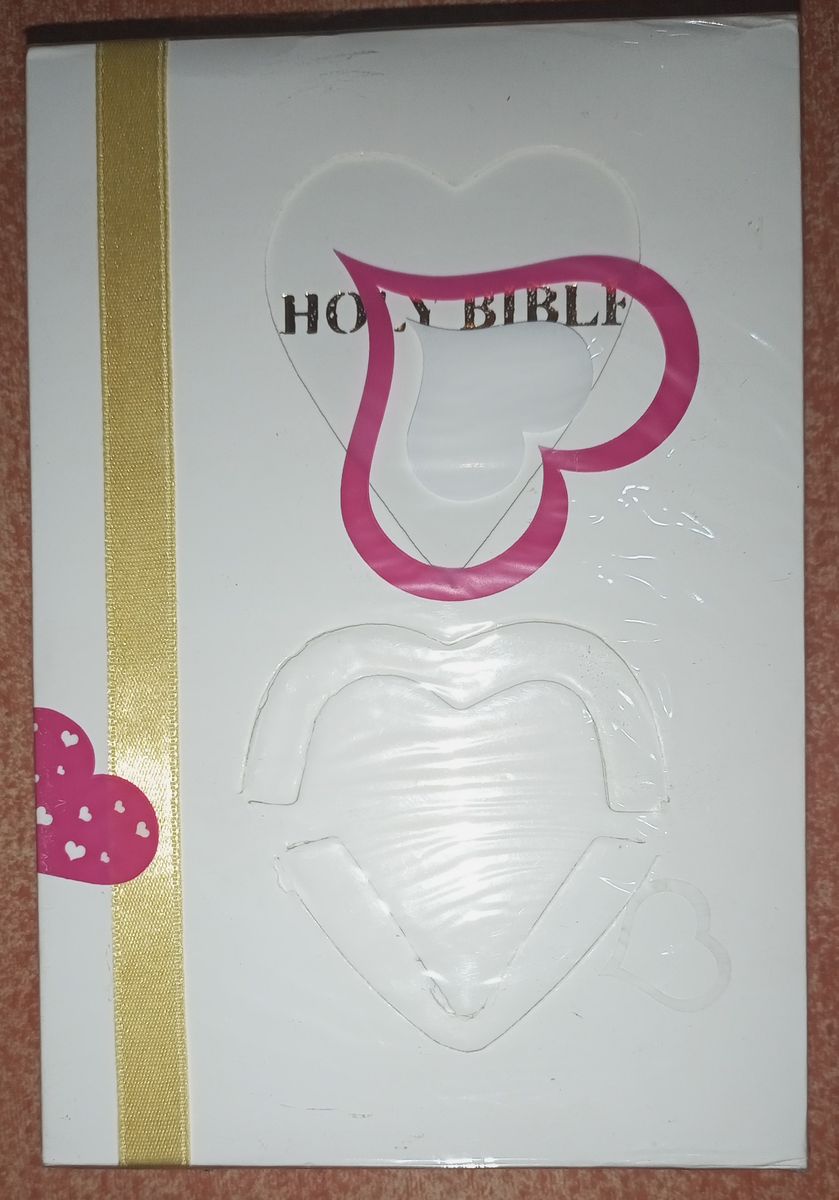 White Wedding Bible