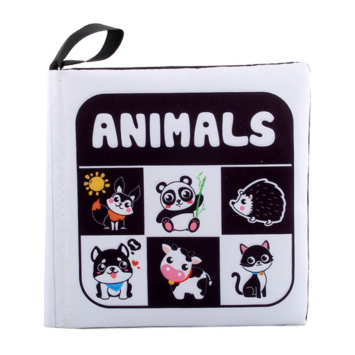 Soft Baby Cloth Books Early Learning Premium Activity Toddlers Animals