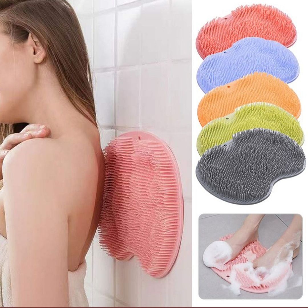 Silicone Exfoliating Back Scrubber/Body Scrubber/Foot Scrubber