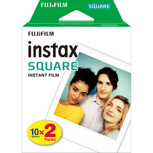 INSTAX SQUARE SQ1 Instant Film Camera WithFilm(Glacier Blue)