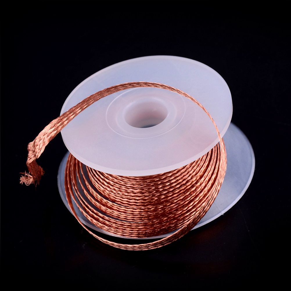 Wire 1.5M Solder Desoldering Braid Wick Remover Tool 1Pcs Repair 3.5mm