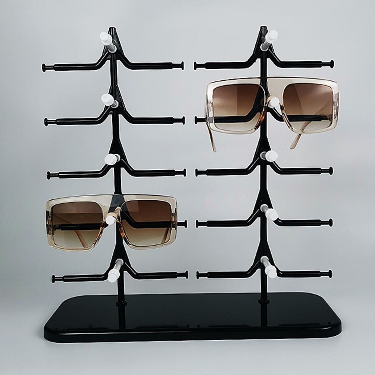 5 Layer Sunglasses Eyeglass Rack Glasses Display Stand