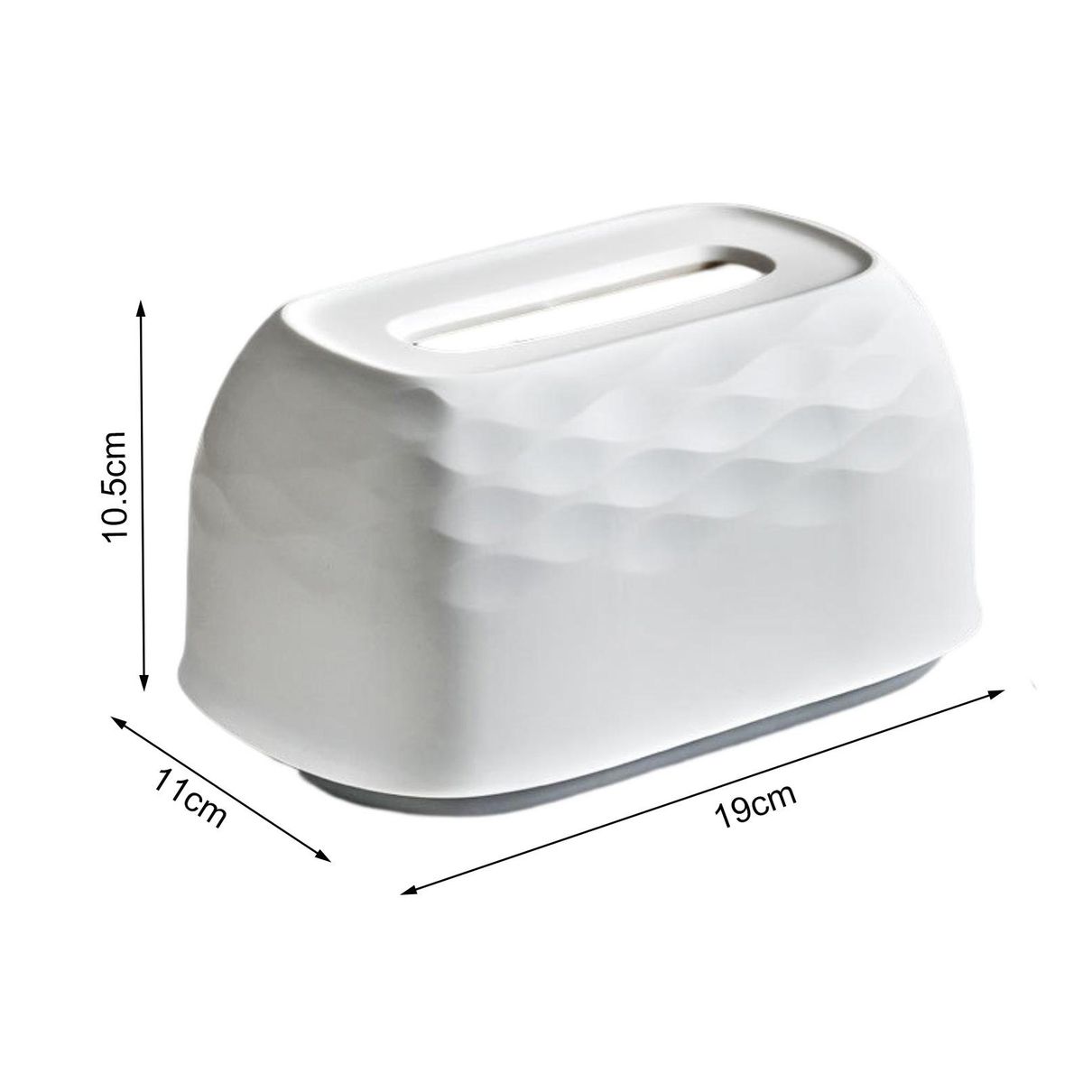 Tissue Holder Great Stickiness Paper Box White