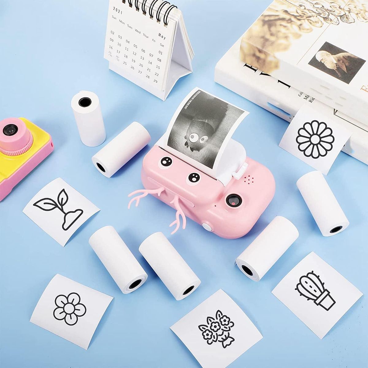 Print Paper12 57x30mm with Core Photo Print Thermal Paper Instant Print Camera Refill Paper