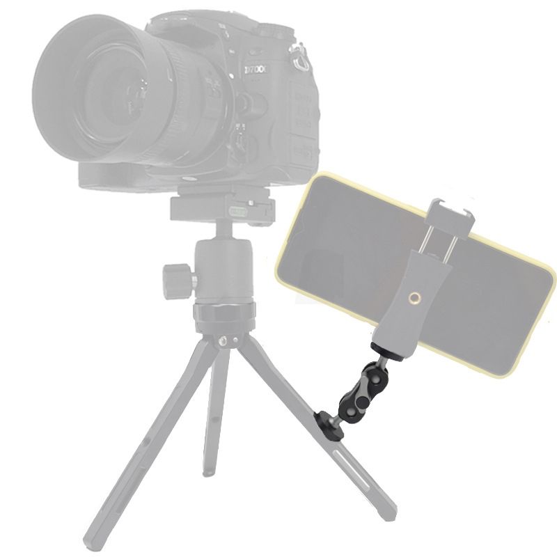 MA-100B Blue YJ Magic Arm Bracket Mount 1/4 Inch Ball Head Magic Arm