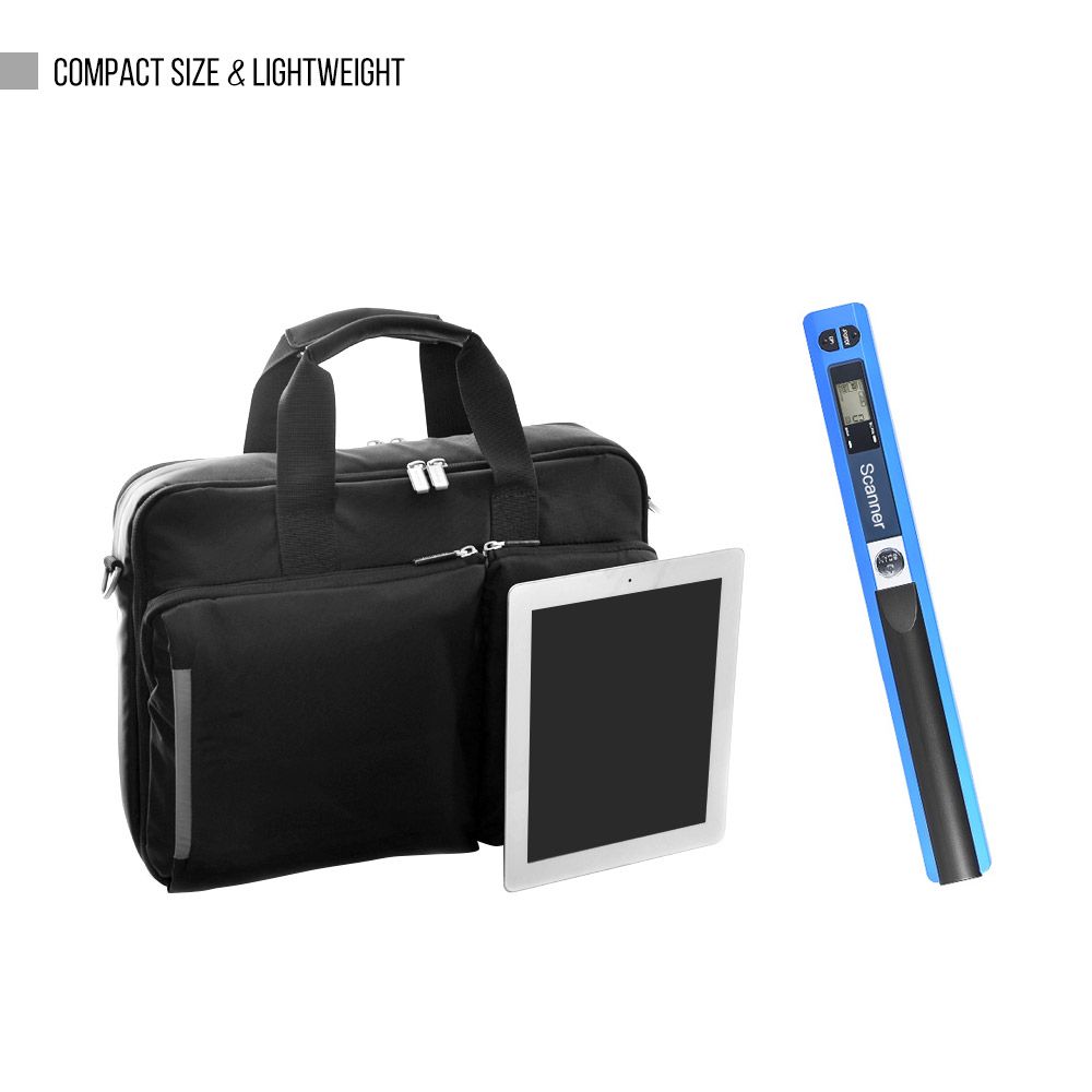 Portable Handheld Wand Wireless Scanner A4 Size 900DPI