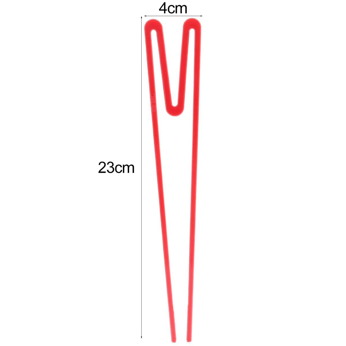 Toddler Chopstick M Shape Learning Chopstick Red