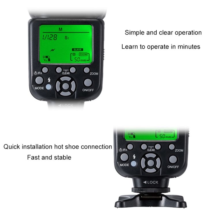 TRIOPO TR-982IIIC Flash Light Speedlite For Canon