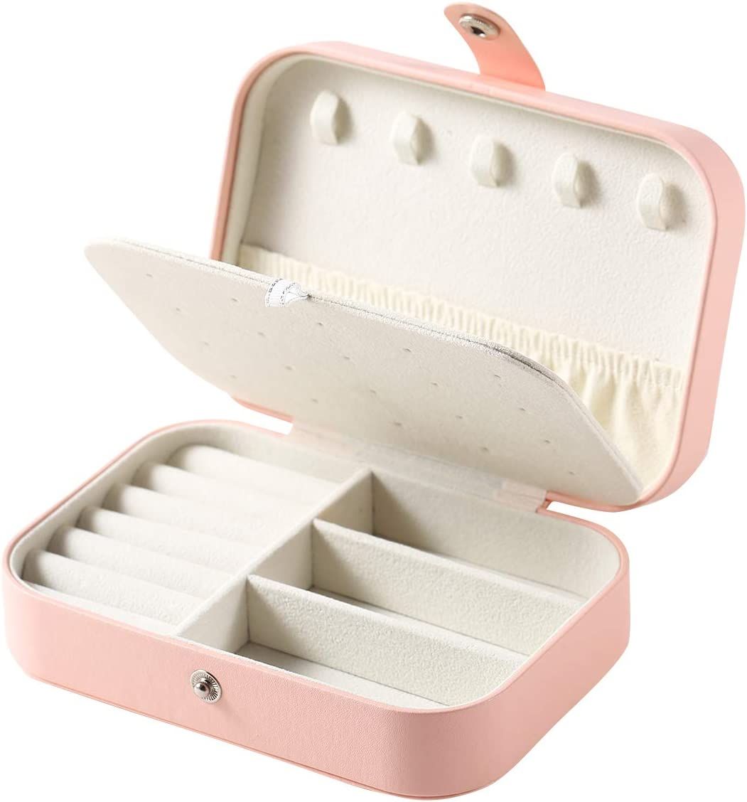Jewelry Box Jewelry Organizer Jewelry Holder Case-Pink