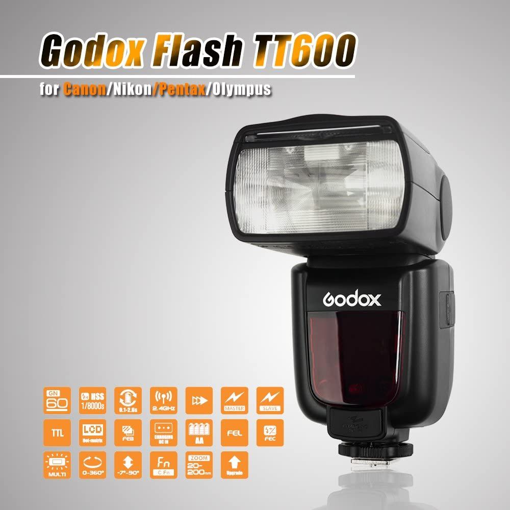 TT600 Speedlite Flash With Built-in 2.4G Wireles Transmision