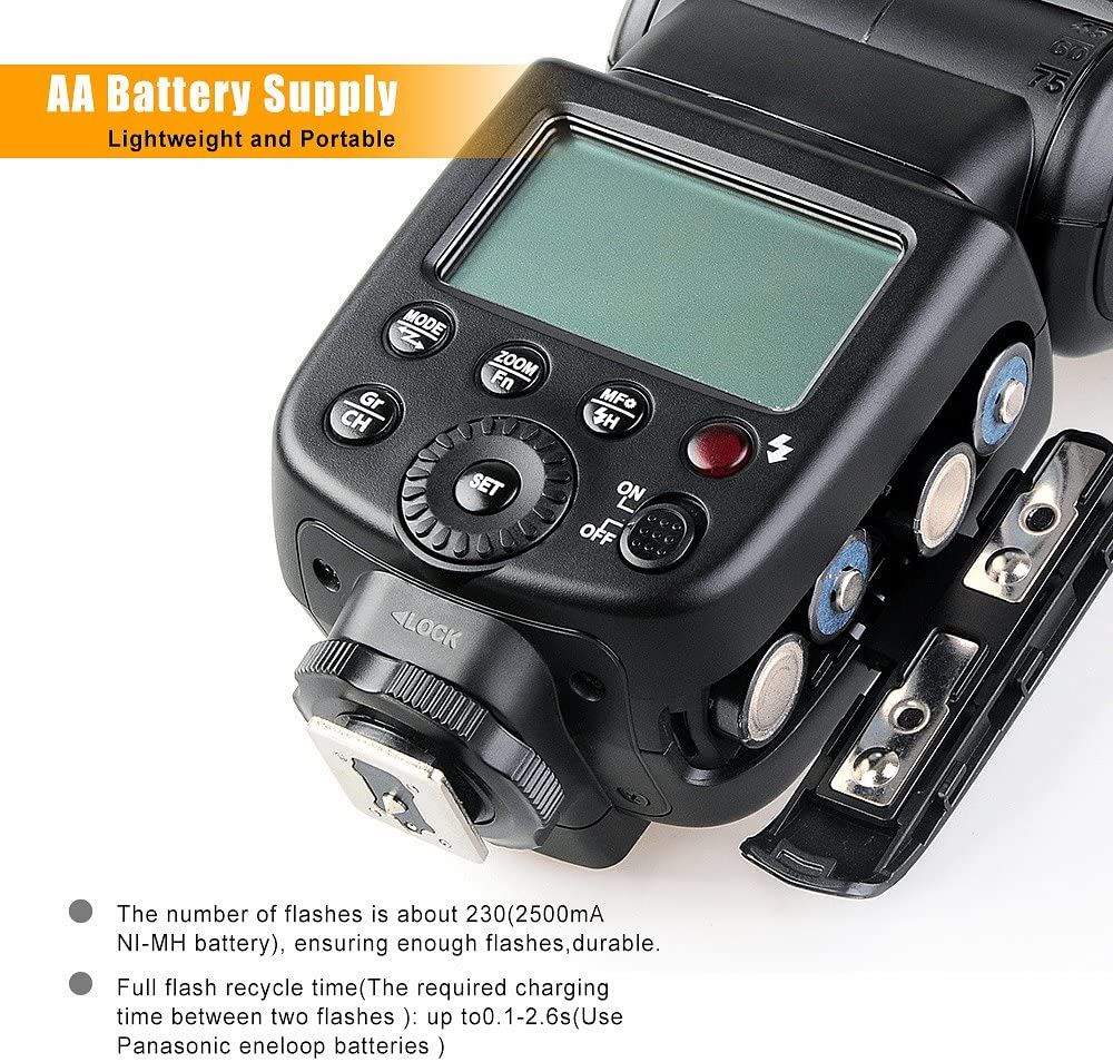 TT600 Speedlite Flash With Built-in 2.4G Wireles Transmision
