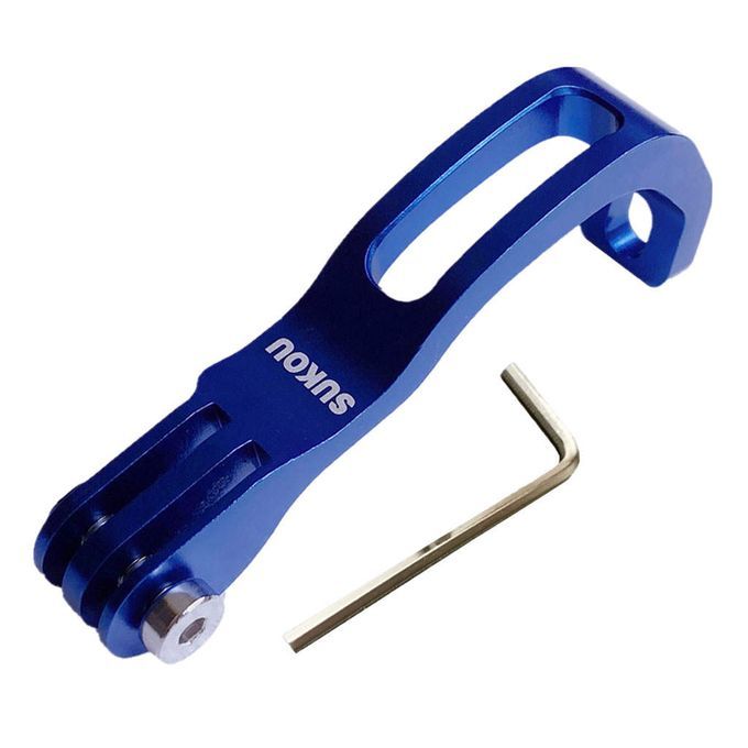 Bike Front Fork Light Holder Base For Brompton Sport Camera Blue