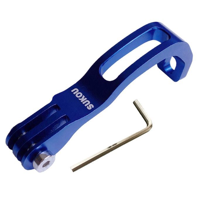 Bike Front Fork Light Holder Base For Brompton Sport Camera Blue