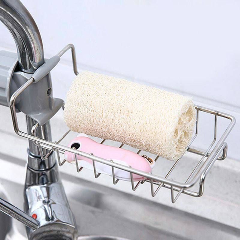 Sink Kitchen Faucet Sponge Holder