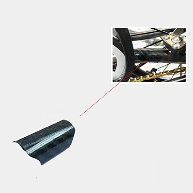 Folding Bike Rear Fork Protector Frame Guard Shim Chain Stay Patch For
