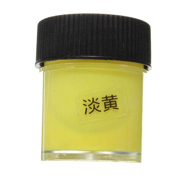 3PCS 10ml Pigment Glow In The Dark Night Varnish Paint 3D Art Dip Yellow