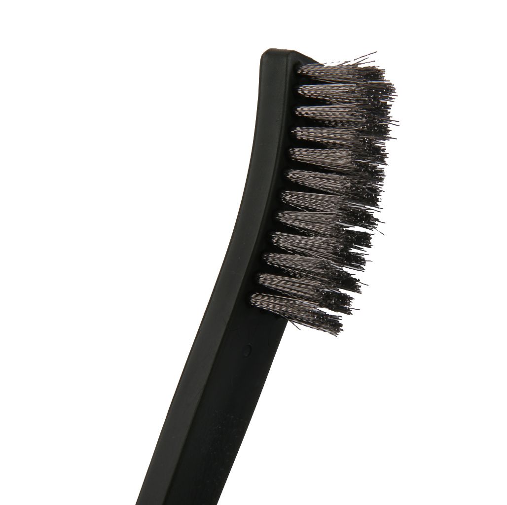 3Pc Double End Stainless Brush Brass Brush Nylon Brush Cleaning Tool