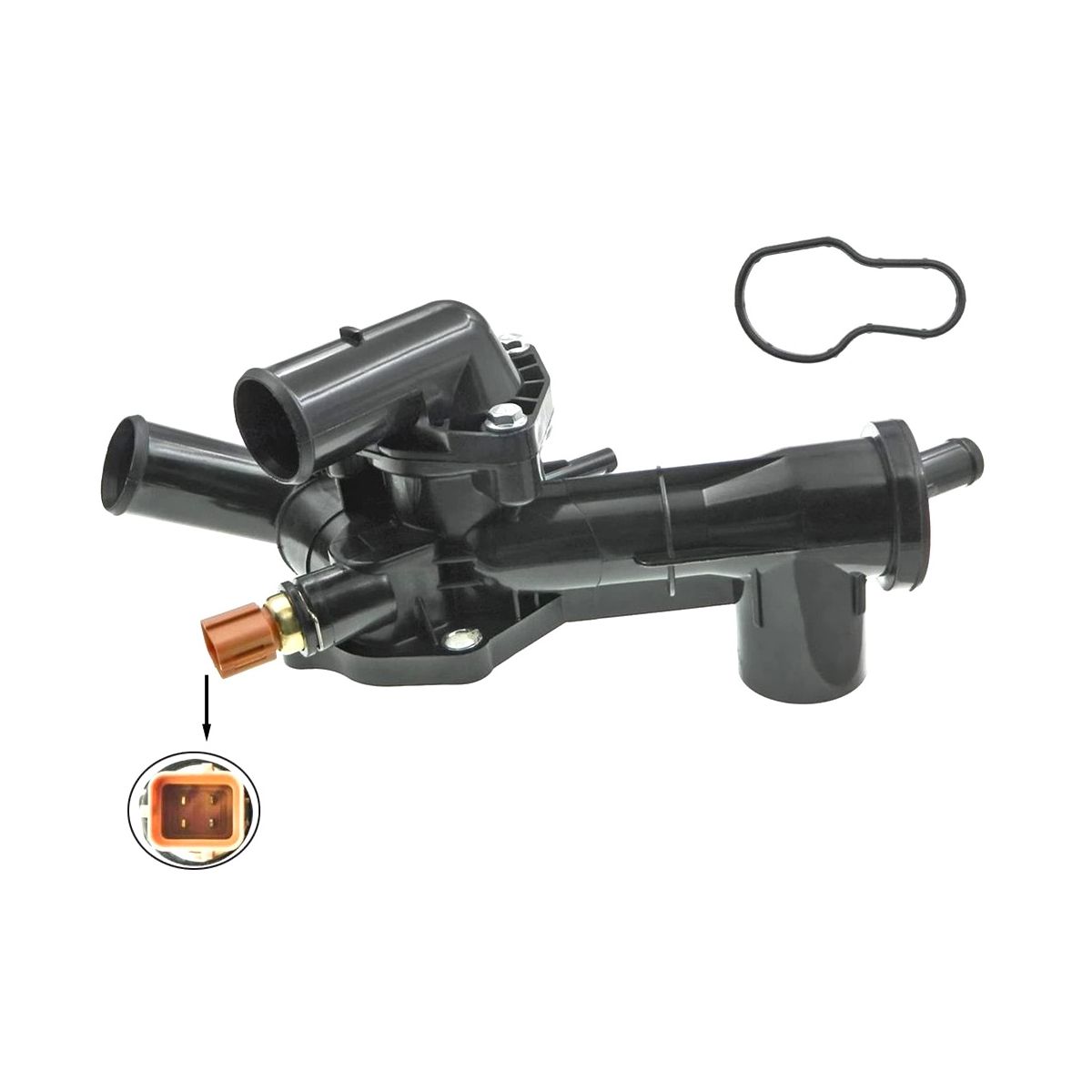 For Hyundai Sonata Kia Engine Coolant Control Thermostat Housing