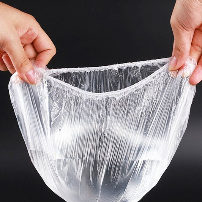 100p S Fresh Keeping Bags Stret Hy For Food Storage Plasti  Stret H Lids-transparent-ordinary Transparent Bag