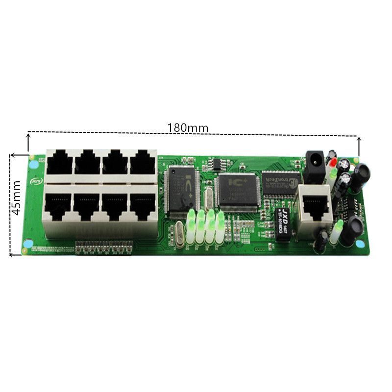 Mini Router Module Smart Metal Case With Cable Distribution