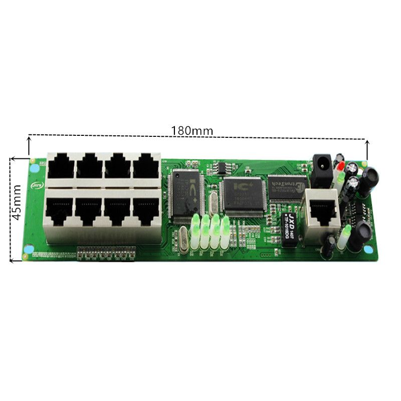 Mini Router Module Smart Metal Case With Cable Distribution