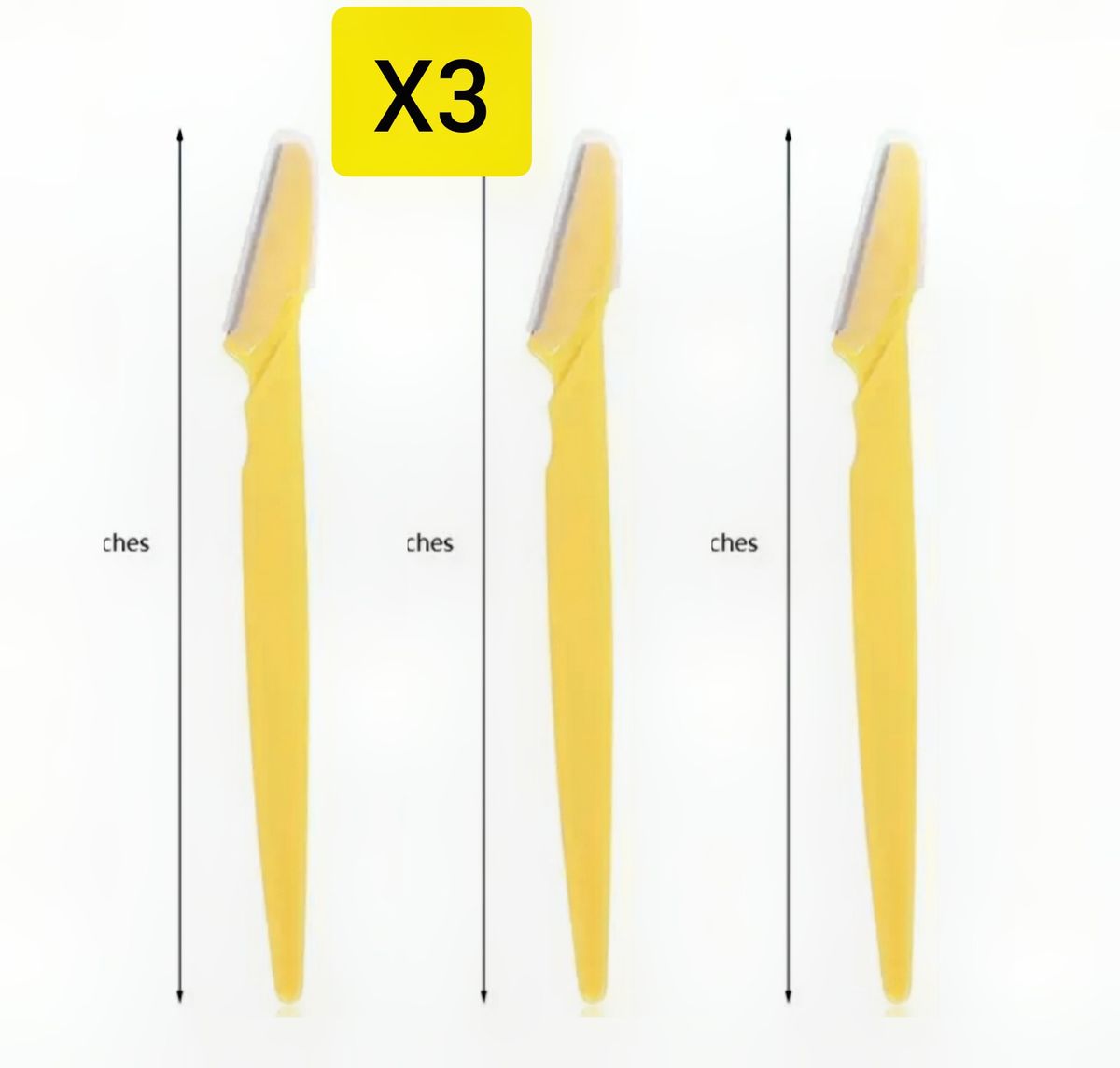 Eyebrows Razor Shaper X3 + A Free Mascara Wand
