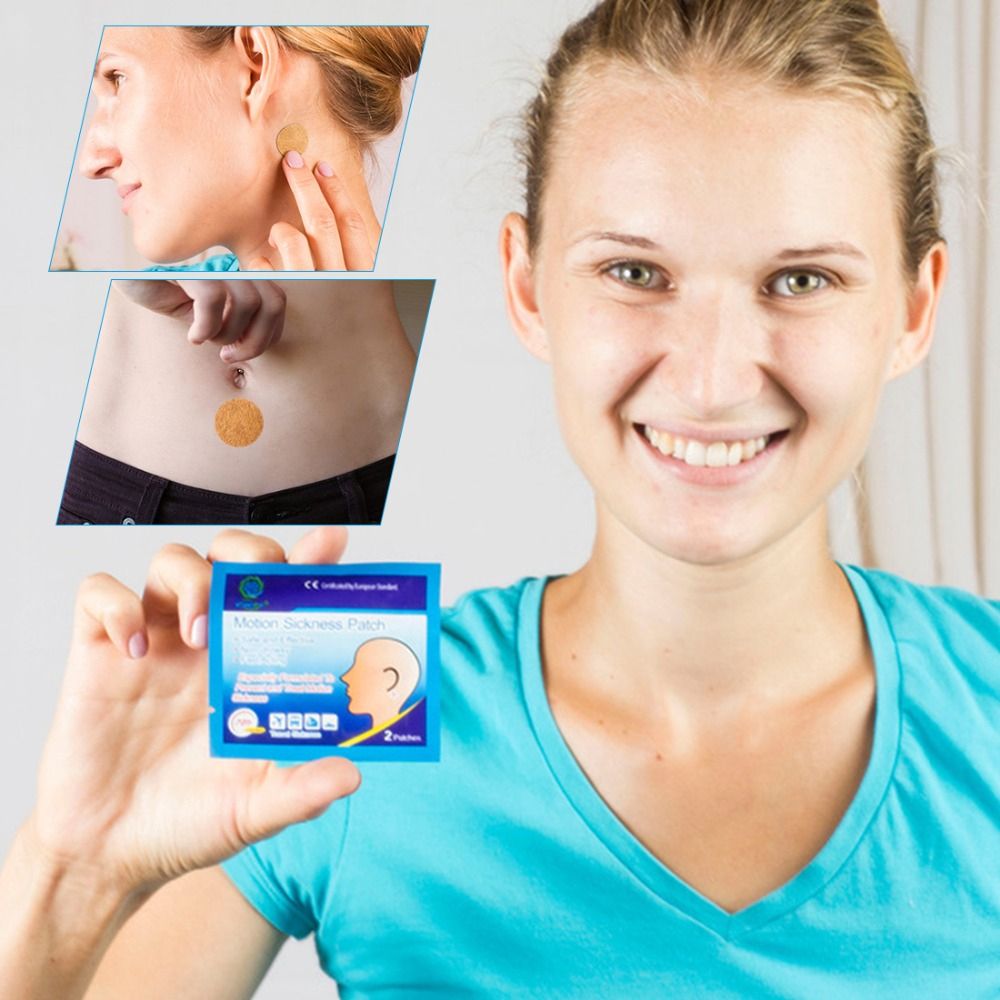10 Traditional Pieces/Box Chinese Herbal Motion Vomiting Anti Medical Brand Prevent KONGDY Plaster Patch Sickness Care Health