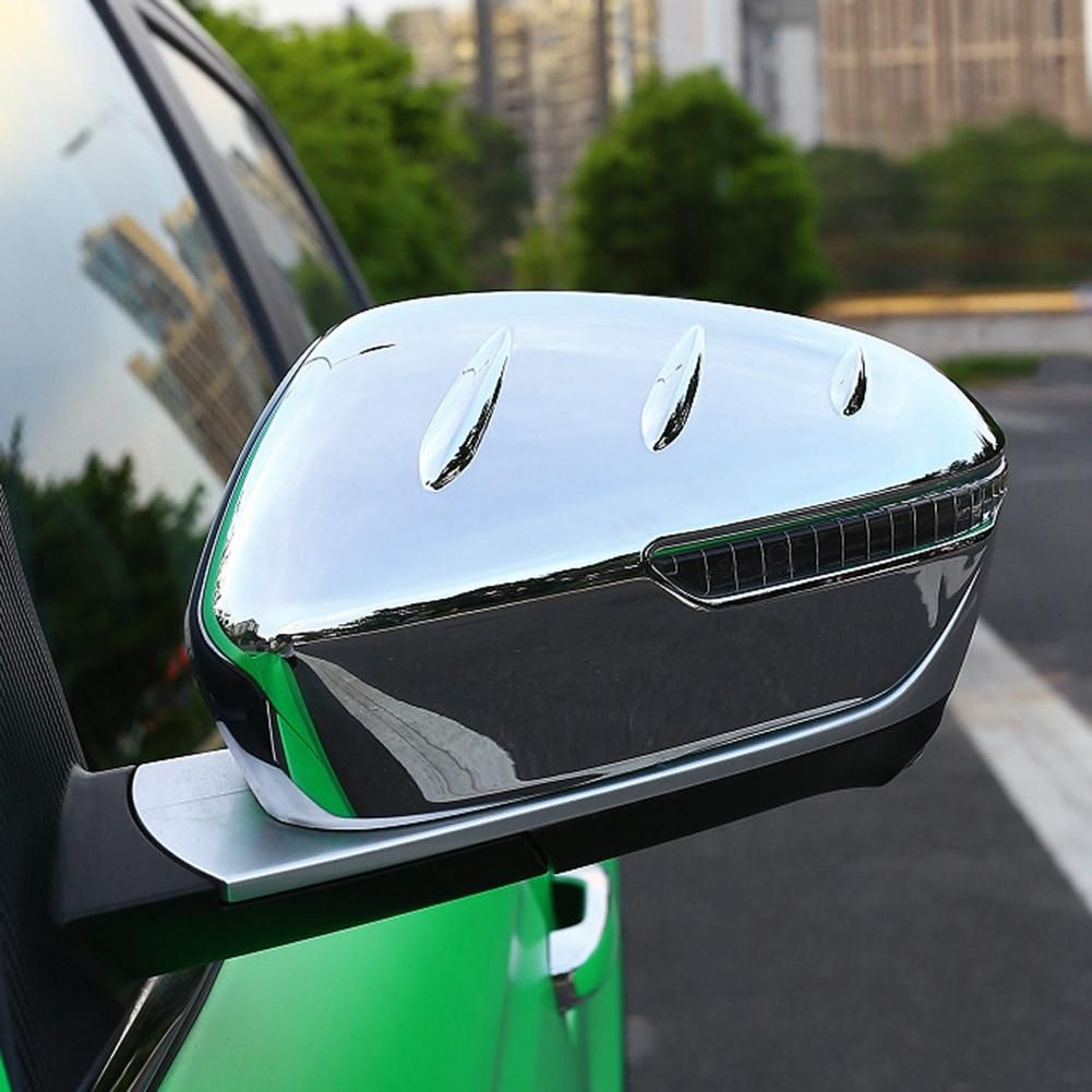 Car Rearview Mirror Cover Cap Exterior Trim Accessories