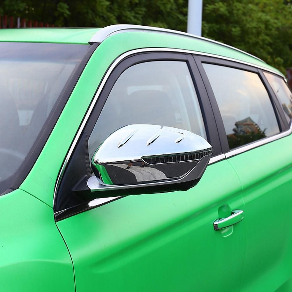 Car Rearview Mirror Cover Cap Exterior Trim Accessories