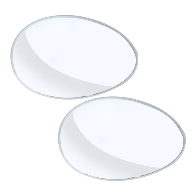 3R-055 2 PCS Car Blind Spot Rear View Wide Angle Mirror