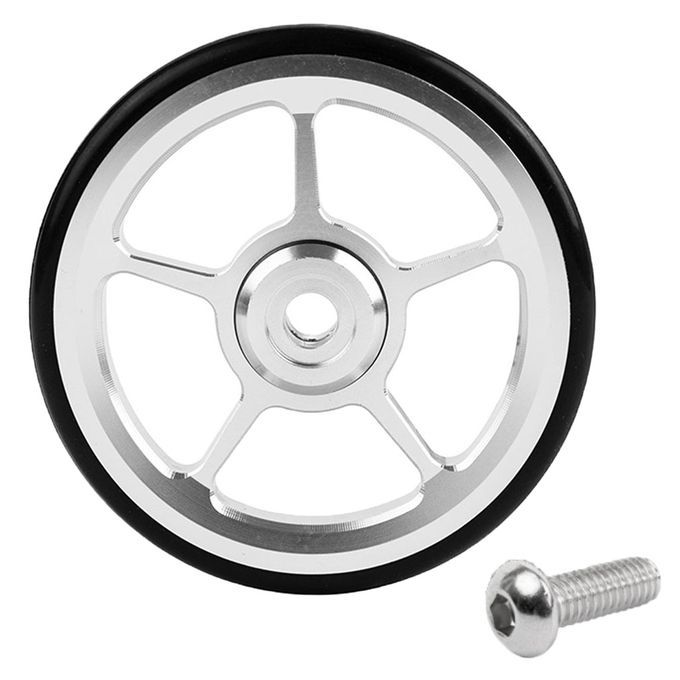 Lightweight Folding Bike Easy Wheels Modified Easywheel For Silver