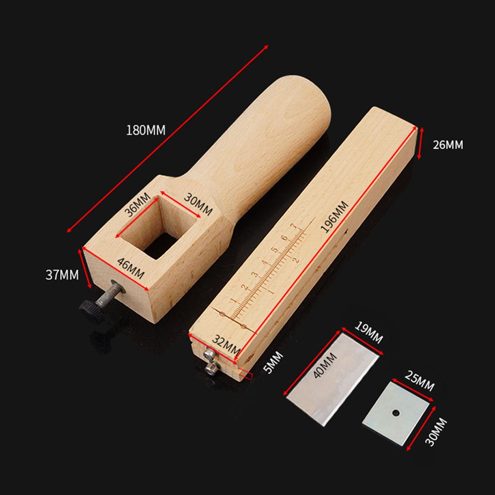 Adjustable Leather Straps Cutter Leather Belt Cutting Tool