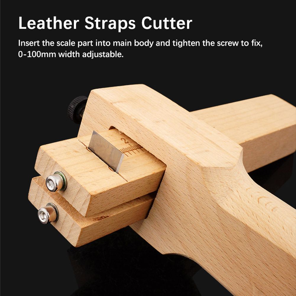 Adjustable Leather Straps Cutter Leather Belt Cutting Tool