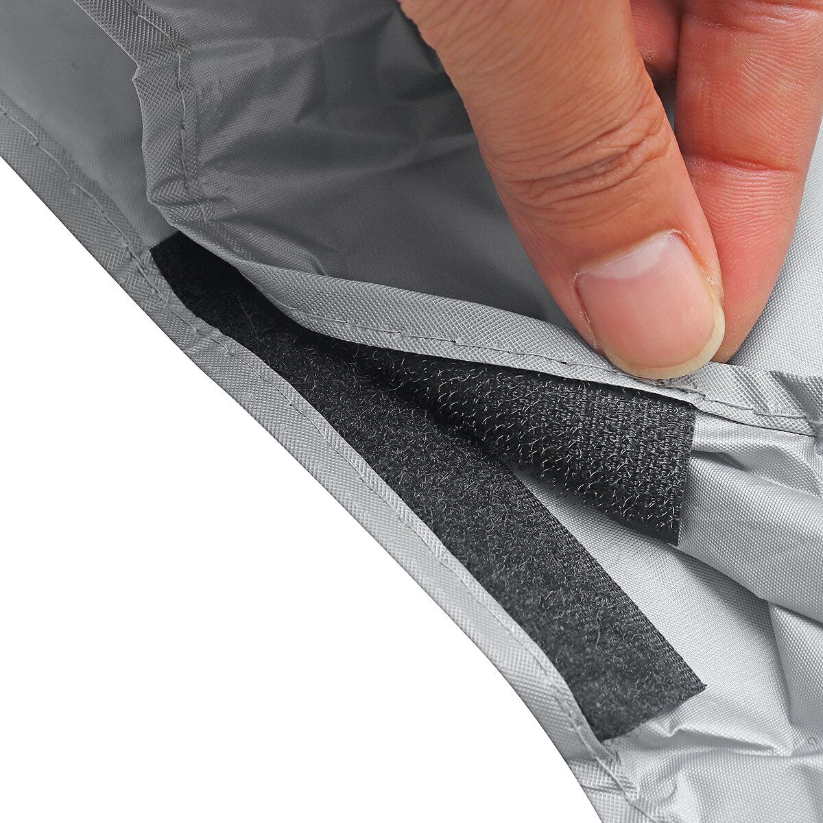 Motorcycle Bike Moped Scooter Cover Waterproof Rain UV Prevention Dustproof Grey