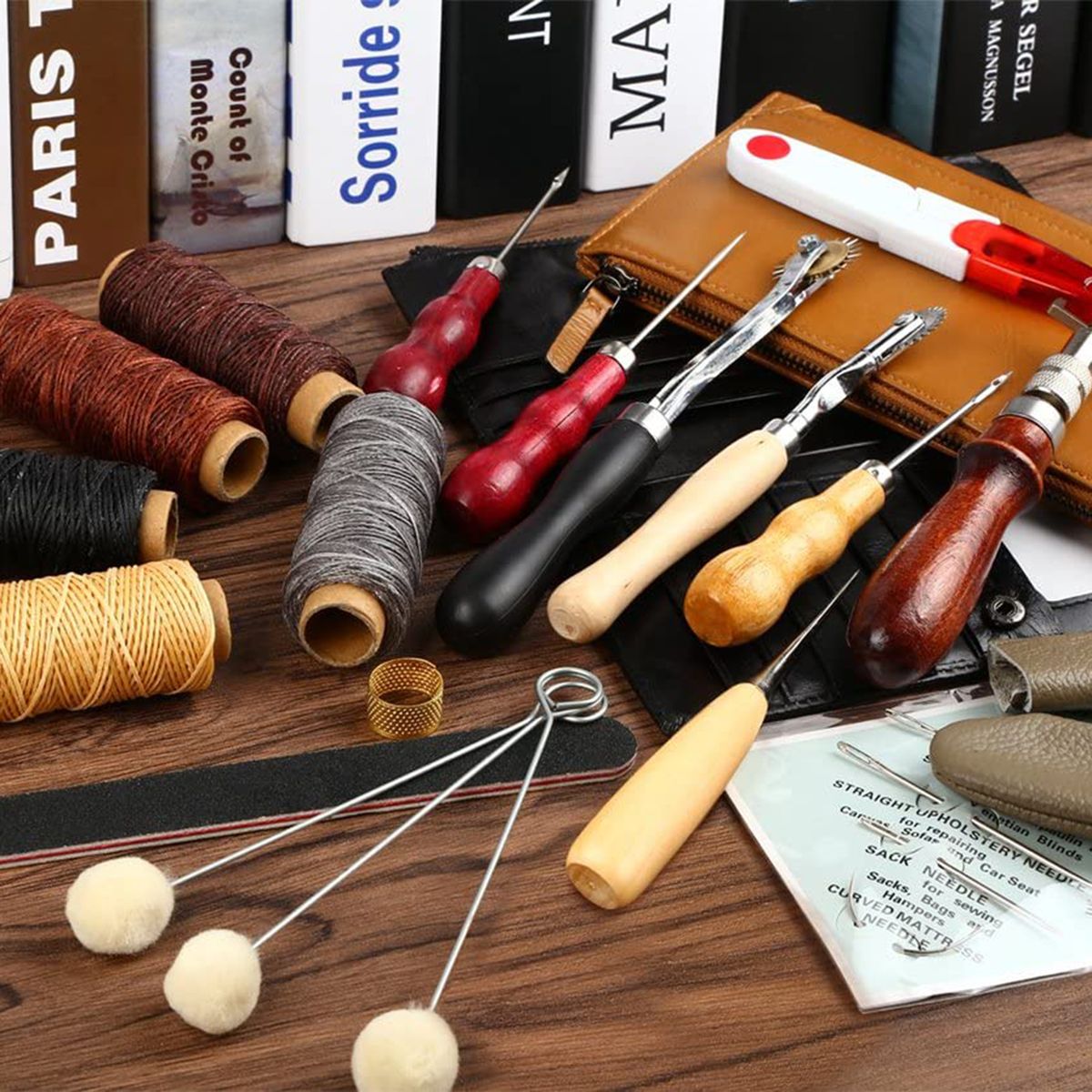 31Pcs Leather Sewing Tools DIY Leather Craft Hand Stitching