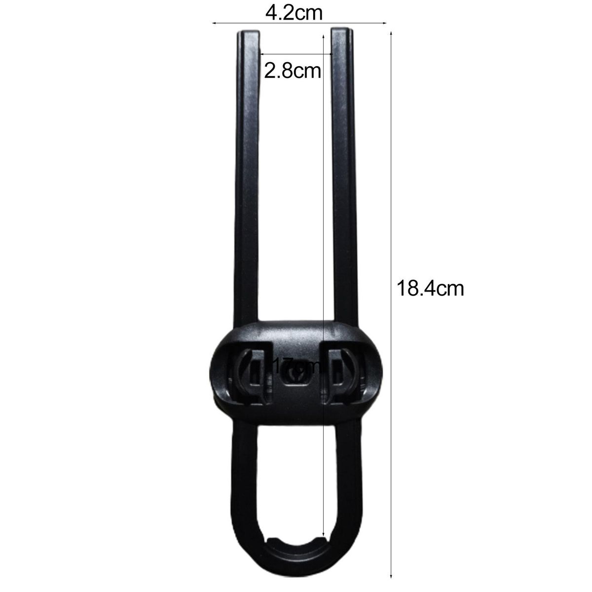 Child-proof Refrigerator Lock Non-stick Design Door Lock Black