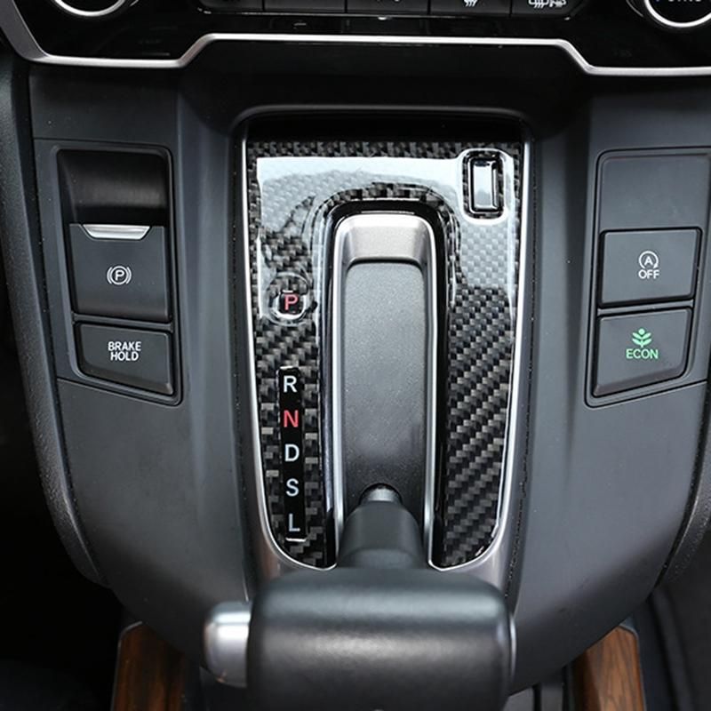 Car Gear Box Panel Trim Frame Cover Sticker for Honda CR-V