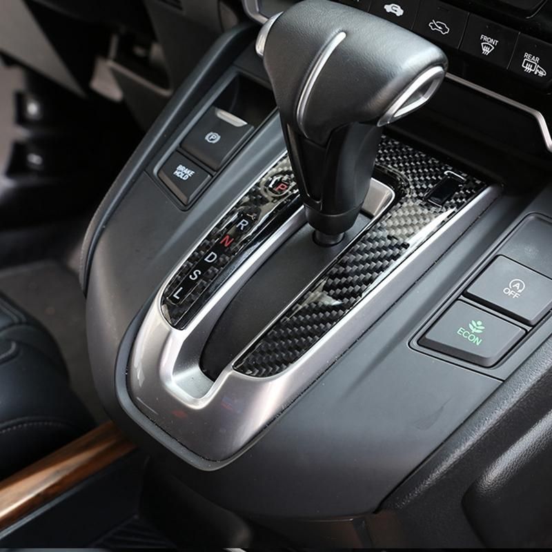 Car Gear Box Panel Trim Frame Cover Sticker for Honda CR-V